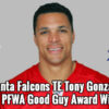 Falcons’ Tony Gonzalez selected as PFWA 2013 Good Guy Award winner 2013 Good Guy Award Winner