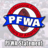 PFWA statement on Jeff McLane/Philadelphia Eagles incident on Jan. 1, 2017 PFWA Statement