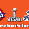 Denver Broncos PFWA Super Bowl Pool Report – February 1, 2014 Super Bowl Denver 2-1-14