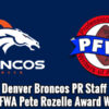 2014 Pete Rozelle Award Winners