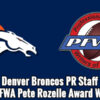 2016 Pete Rozelle Award Winners