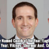 Rams’ McVay PFWA Coach of the Year; Eagles’ Roseman Executive of the Year; Vikings’ Shurmur Assistant Coach of the Year 17coachexecasst