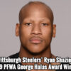 Steelers’ Ryan Shazier selected as PFWA 2019 George Halas Award winner 19halasawardshazier