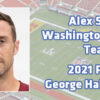 WFT’s Alex Smith selected as PFWA 2021 George Halas Award winner 21halasawardalexsmith