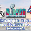 Philadelphia Eagles PFWA Super Bowl LVII Pool Report – February 11, 2023 sb57eaglespool021123