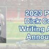 PFWA announces 2023 Dick Connor Writing Awards 23dickconnorwritingawards
